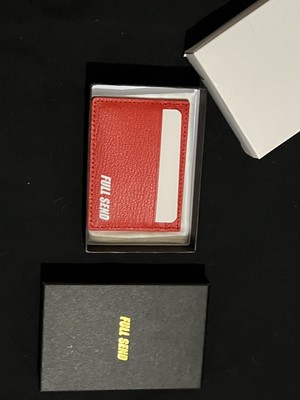 Nelk Boys Full Send Red Card Holder/Wallet Rare Sold Out Discontinued