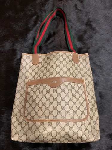 バッグ GUCCI accessory pouch hand bag GG brown GG Accessoires Pochette Shoulder Bag