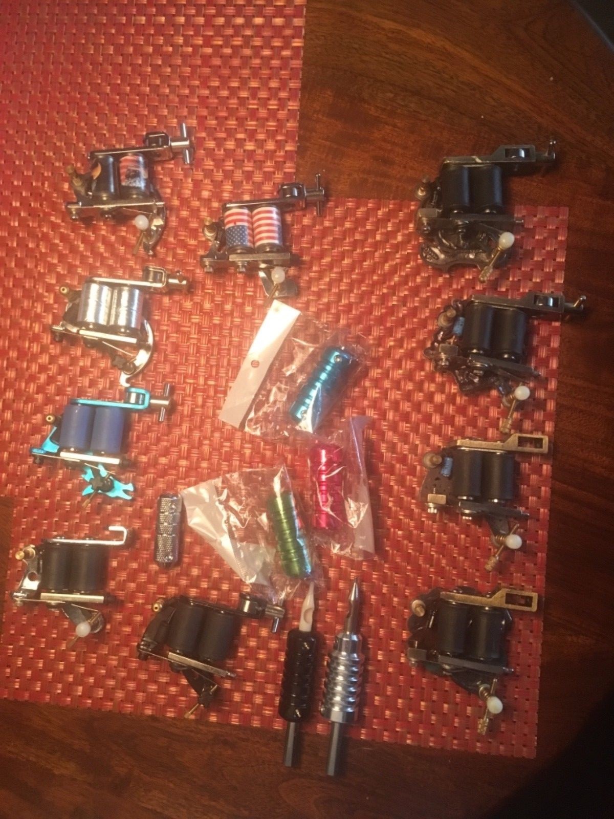 Lot of tattoo coil machines