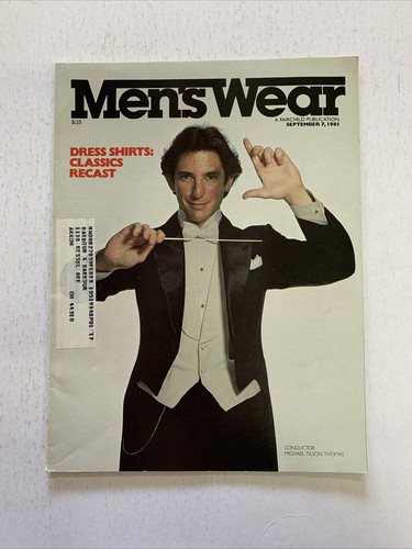Vintage Men's Wear Fashion Catalog September 1981 Mens