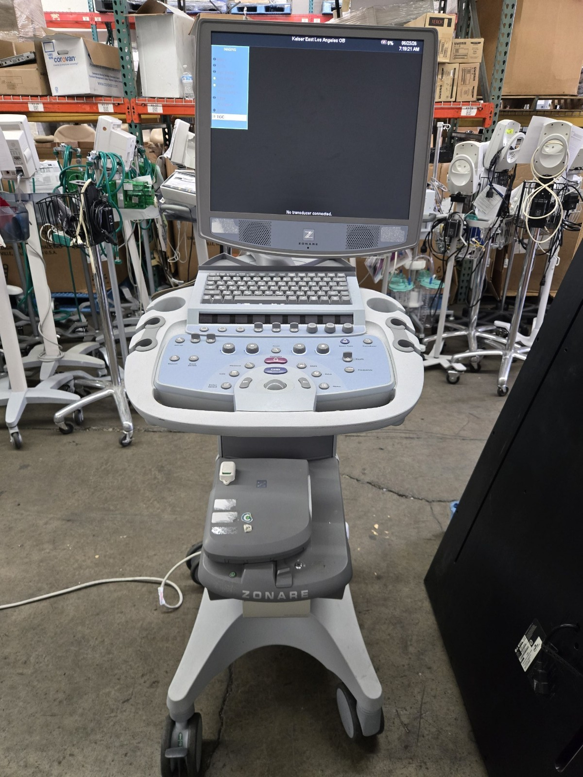 ZONARE Z.ONE SMARTCART DIAGNOSTIC ULTRASOUND SYSTEM