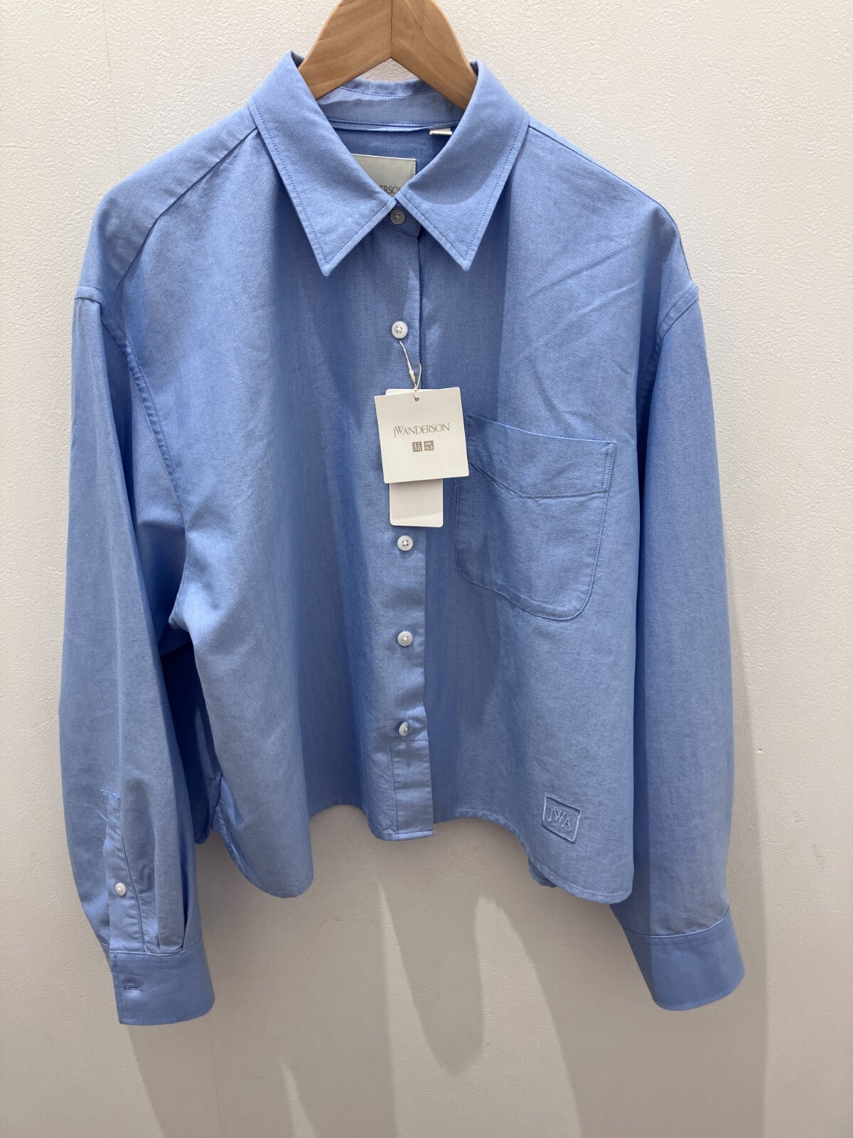 Tシャツ・カットソー J W ANDERSON Light blue oxford oversize shirt OVERSIZED STRIPED SHIRT – JW Anderson