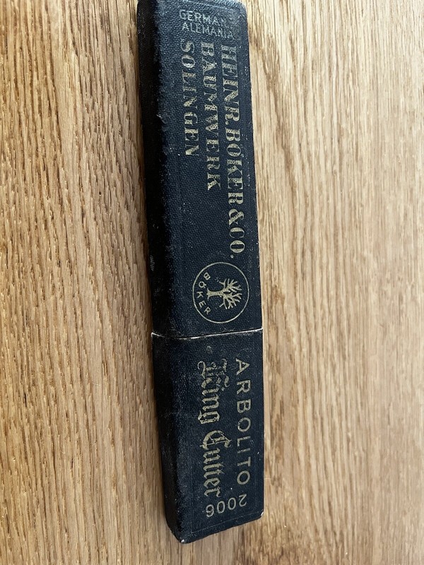 Coupe Choux Heinr. BÃKer & Co Baumwerk Solingen - Arbolito 2006