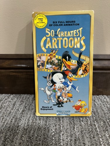 50 of the Greatest Cartoons (VHS, 1990) | eBay
