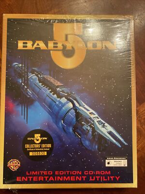 BABYLON 5: LIMITED EDITION CD-ROM ENTERTAINMENT UTILITY PC GAME 