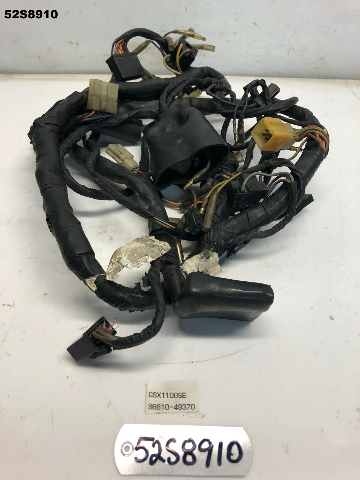 のー SUZUKI GSX 1100 SE 1984 WIRE HARNESS GENUINE OEM LOT52