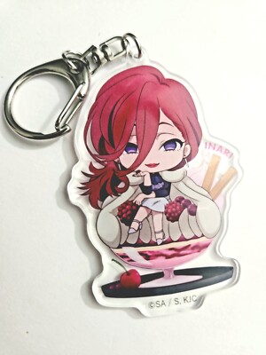 Kemono Jihen Yoko Inari kitsune dessert chibi acrylic keychain