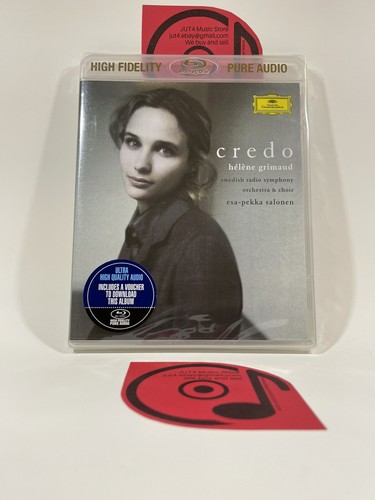 Helene Grimaud - Credo - Esa-Pekka Salonen - Blu-ray Audio - SEALED Helene Grimaud - Credo - Esa-Pekka Salonen - Blu-ray Audio - SEALED