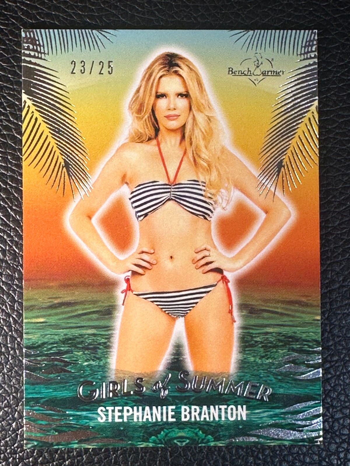 2023 Bench Warmer Girls Of Summer Silver Foil Stephanie Branton 23/25