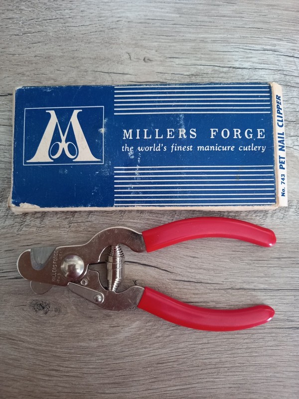 Millers Forge Coupe-Griffes Acier Animaux Domestiques Petite Ou Moyenne Taille