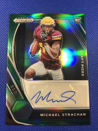  - ★mican★ 2021 #DPA-MST Michael Strachan Panini Prizm Draft Picks RC