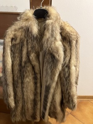 Giaccone Opossum Vera  Pelliccia In Ottimo Stato, Fodera Da Riprendere Donna