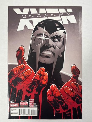 The Uncanny X-Men #3 Marvel Comics 2016 NM Magneto Cover