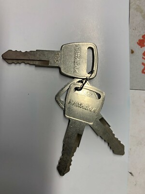Kawasaki KZ Z1 Z1R H1 H2 OEM Head Key # 705 NOS Ignition Key Rare Vintage