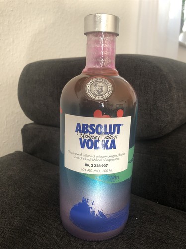 Absolut Vodka Unique - Limited Edition - 0,7L - 700ml - Neu OVP