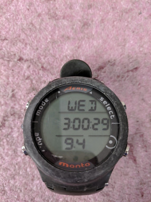 Aeris Manta Wrist Watch Scuba Diving Computer *Read* | O54