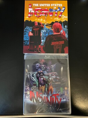 Insane Clown Posse Blu Ray The United States of Insanity Doc LE SLIPCASE Vinegar
