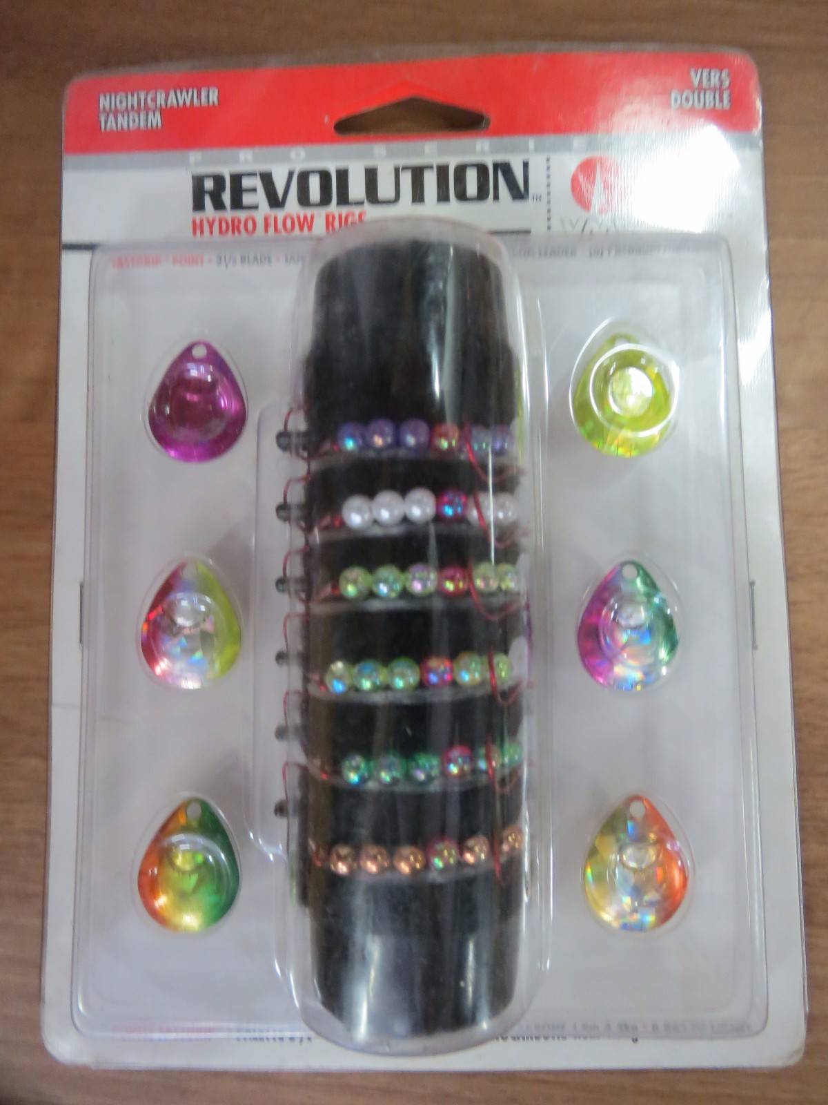 VMC Pro Series Glow Resin treble hooks size 10 orange chartreuse glow NIP