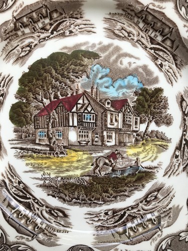 Grindley China Country Style Pattern Dinner Plate 10