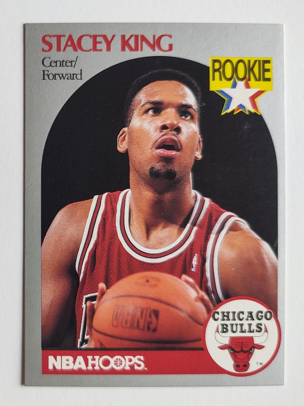 STACEY KING 1990-91 NBA Hoops Rookie #66 Chicago Bulls | eBay