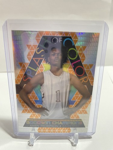 2022 Upper Deck Splash Of Color Amen Thompson 12/499 | eBay