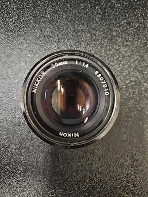 Nikon Nikkor 50mm 1:1.4 with Nikon L1Bc Filter 3807010 Camera Lens Made in Japan