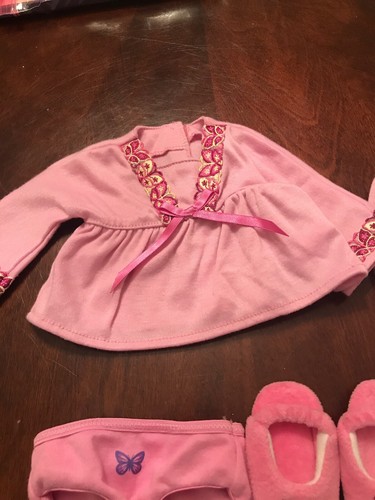 American Girl doll - Julie - pajama and slippers,underwear In Good Condition