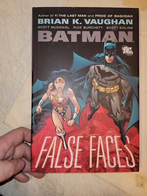 Batman Ser.: False Faces by Brian K. Vaughan (2008, Hardcover)