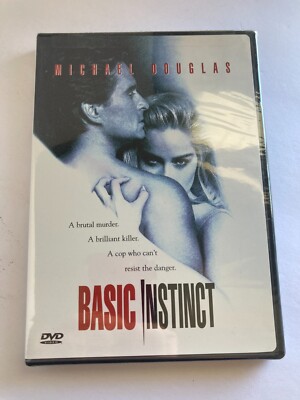 Basic Instinct (DVD, 1997) Sharon Stone FREE Shipping Sealed Brand NEW