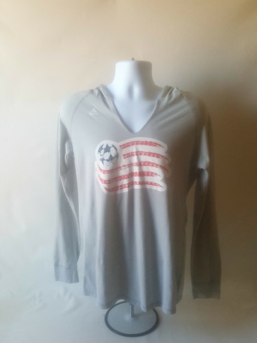 Adidas New England Revolution men's hoodie shirt size L