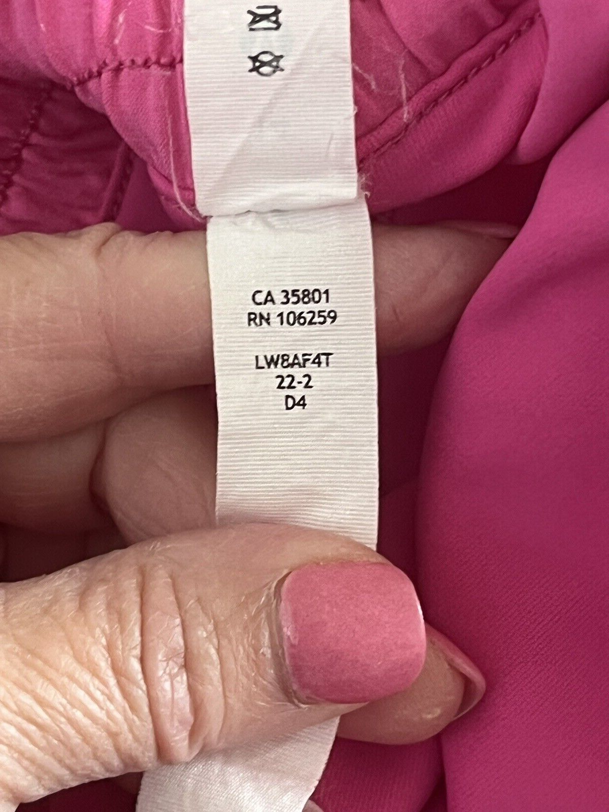 Lululemon Womens Hotty Hot HR Sonic Pink Size 14 Tennis Pocket