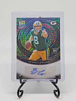 Sean Clifford 2023 Panini Spectra Rookie Autographs #RAU-SCL Meta #/25 PACKERS
