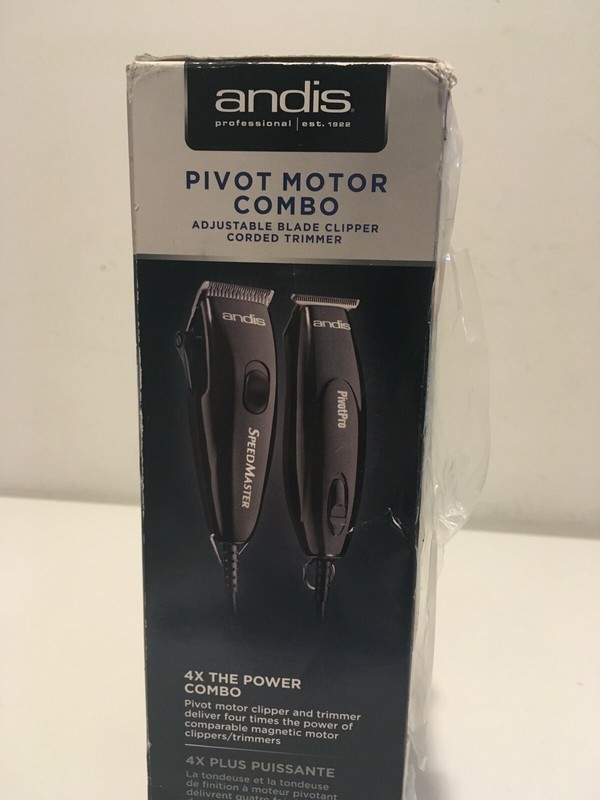 Andis 24075 Professional PivotPro And SpeedMaster Hair Clipper and Beard Trimmer