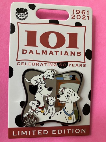 海外 ディズニー LE 101匹わんちゃん 60th ピンバッジ ピンバッチ Disney Dogs 101 DALMATIANS 60th Anniversary Pin Pongo