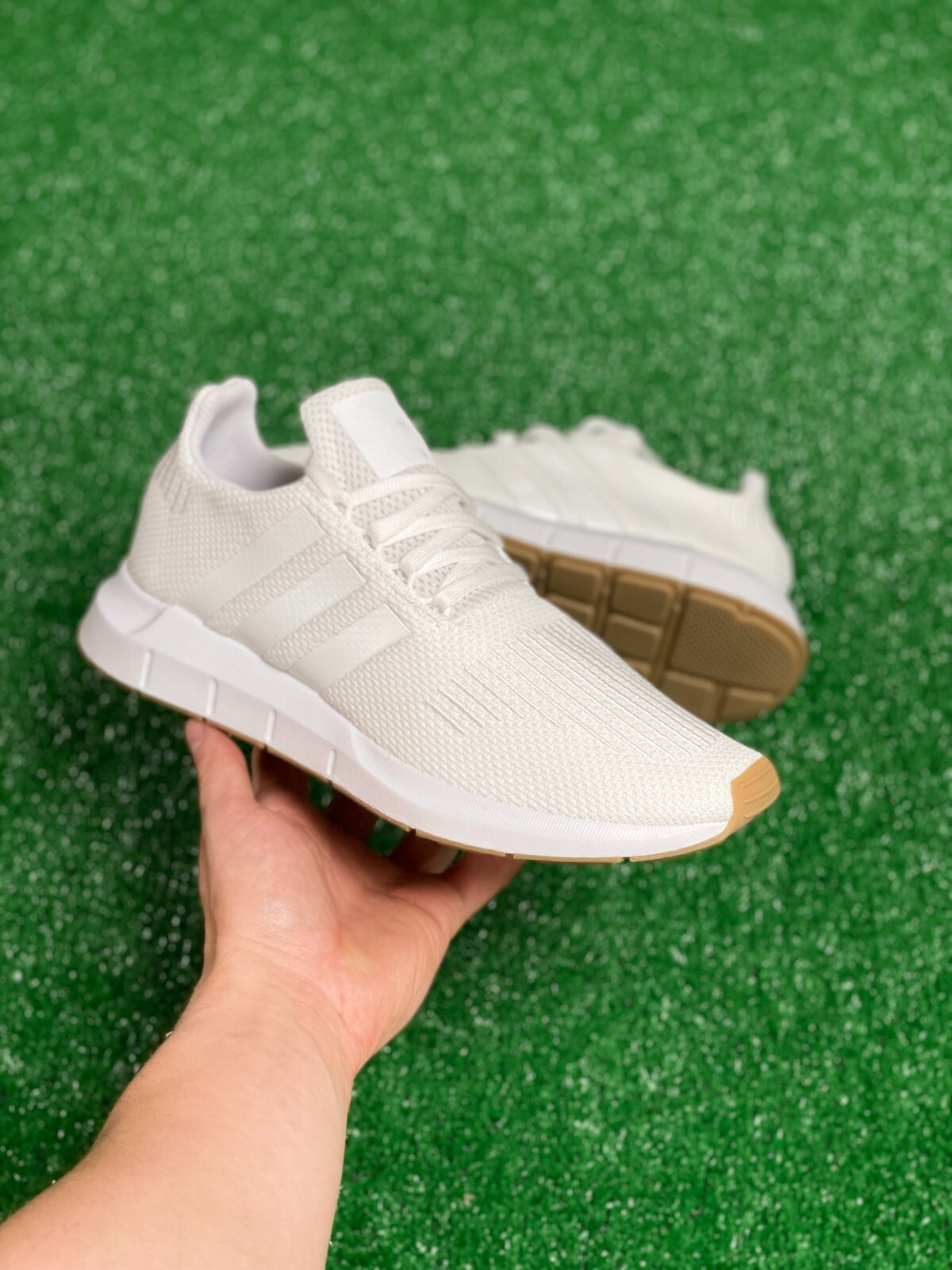 adidas swift run white gum
