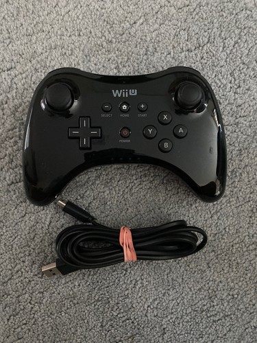 Wii U - Nintendo WII U PRO コントローラ KURO 純正】Wii U PROコントローラー（kuro）【Wii U】 任天堂