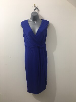Issa London Wrap Style Evening Dress, Size 12, Mint Condition