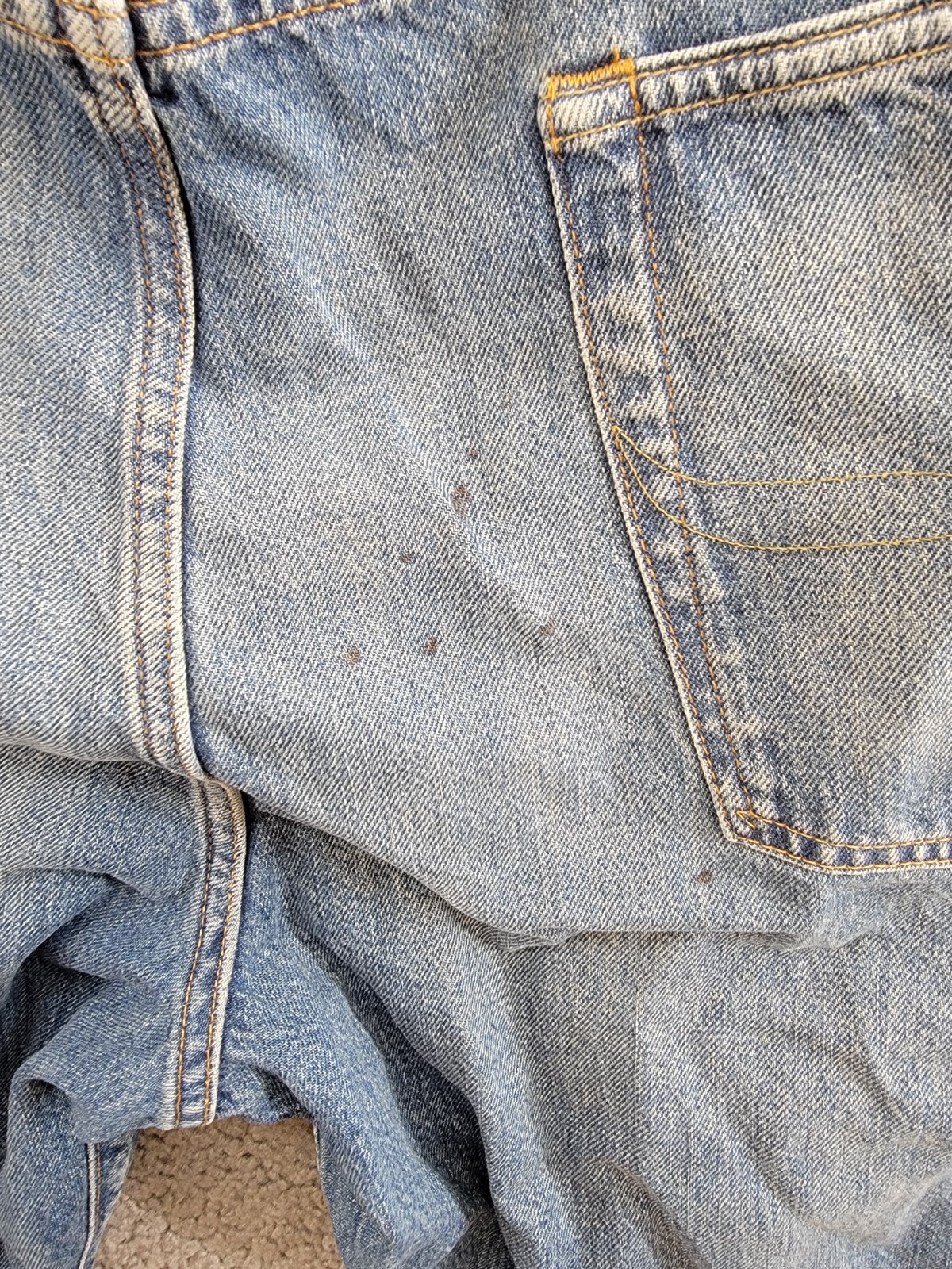 Polo Ralph Lauren Heritage Straight-Fit Distressed Jeans Men's 38x32 Habana~ - Picture 16 of 22