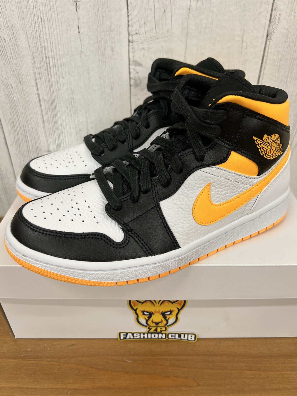 Air Jordan 1 Mid SE Laser Orange White Black Yellow CV5276 Air Jordan 1 Mid SE Laser Orange White Black Yellow CV5276