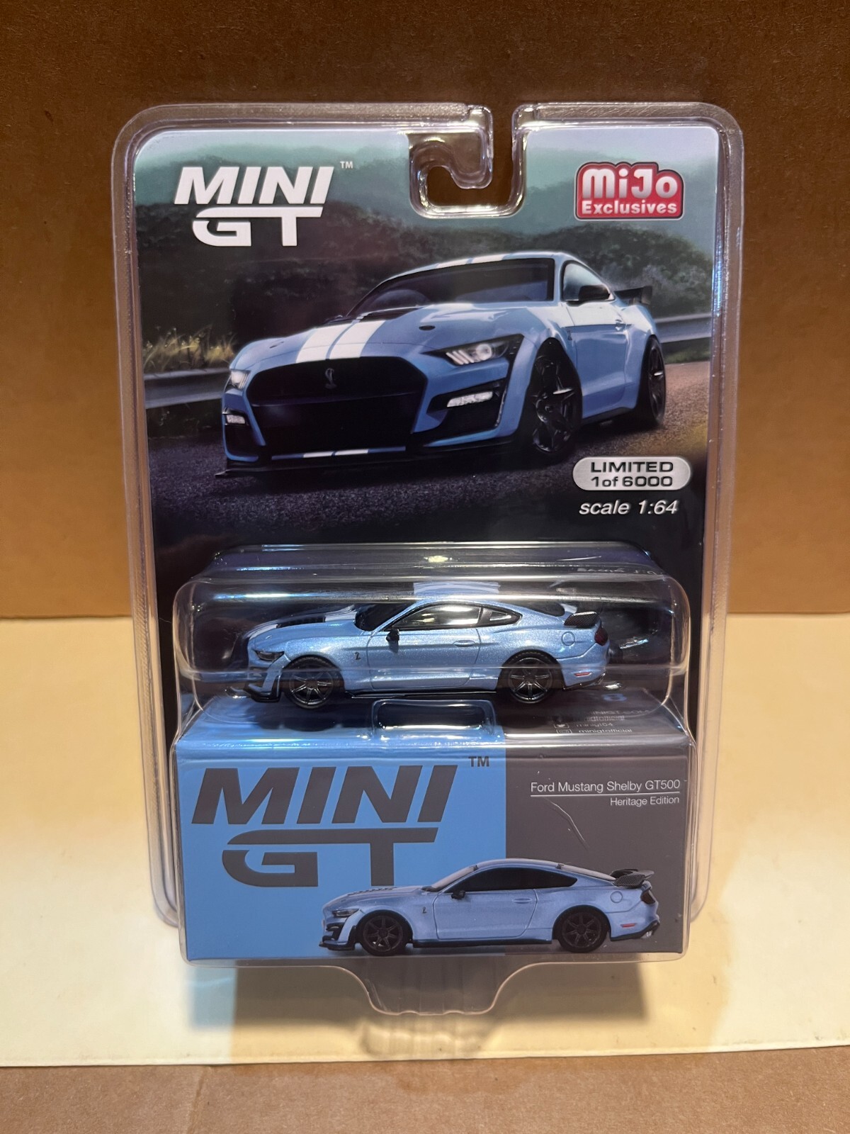 1/64 MINI GT MIJO EXCLUSIVES FORD MUSTANG SHELBY GT500