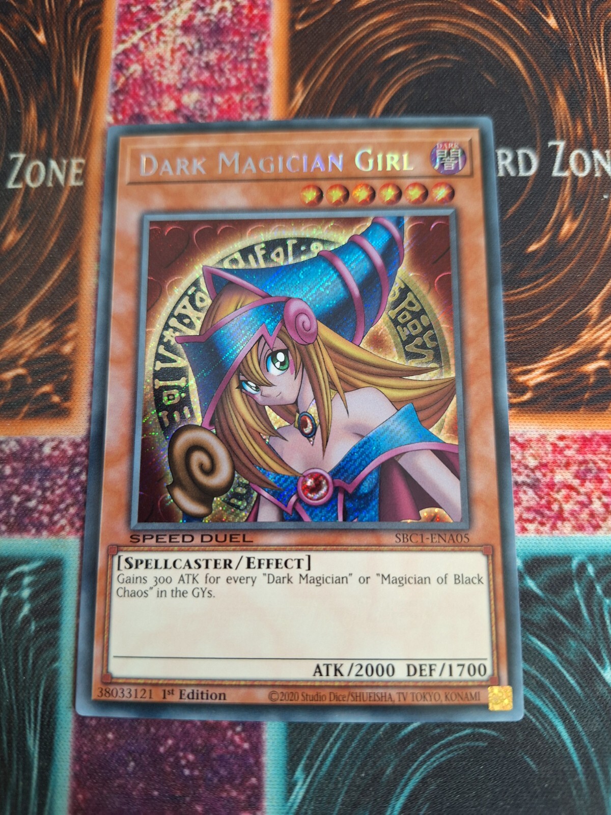遊戯王　ブラックマジシャンガール PSA9 SBC1-ENA05 Yu-Gi-Oh! Dark Magician Girl SBC1-ENA05 Secret Rare 1st