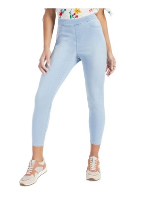 

STYLE - COMPANY Женские голубые джинсовые леггинсы скинни Plus, Light blue, 100119096W