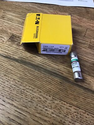 Lot Of 1 New COOPER BUSSMANN DMM-11AR  DMM-11AR FAST ACTING FUSE 1000 VAC/DC