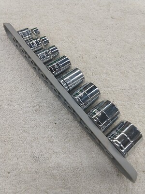 Duracraft Pro 8pc. 3/8dr. 6pt. SAE Socket Set 5/16''-3/4''