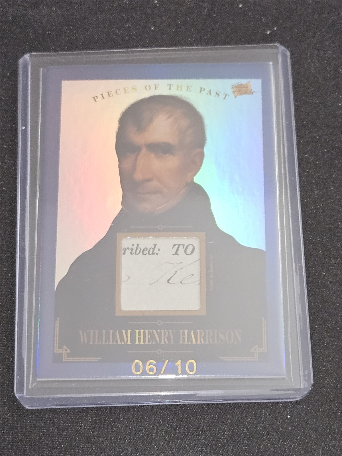 2023 Pieces of the Past Historical William Henry Harrison