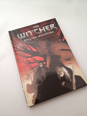 WITCHER : KILLING MONSTERS Rare HC Ashcan Tobin Bertolini English Mini 5'' x 7''