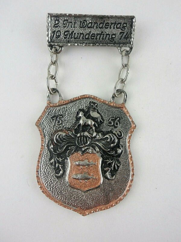 2. Int. Vintage German Medal 1974 Wandertag Munderfing 
