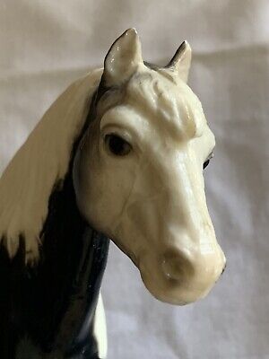 Vintage Breyer Shetland Pony #21 Glossy Black & White