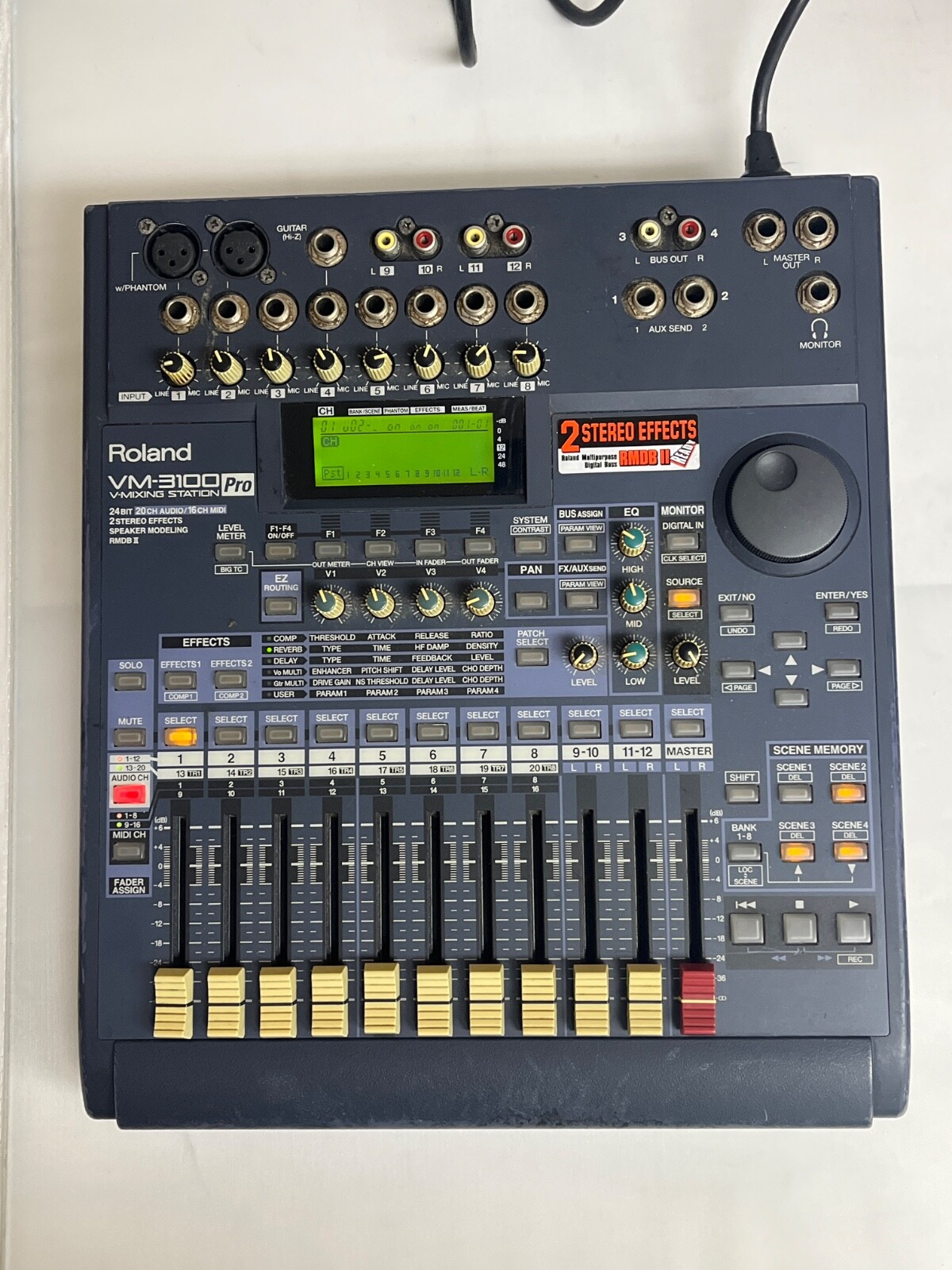 【美品】Roland VM-3100 V-MIXING STATION Roland VM-3100 Pro V-Mixing Station 24 bit 20 Channel MIDI