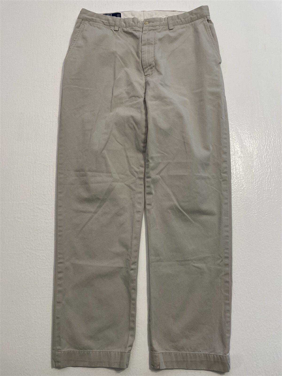 Polo Ralph Lauren 38 x 30 Preston Pant Stone Twill Flat
